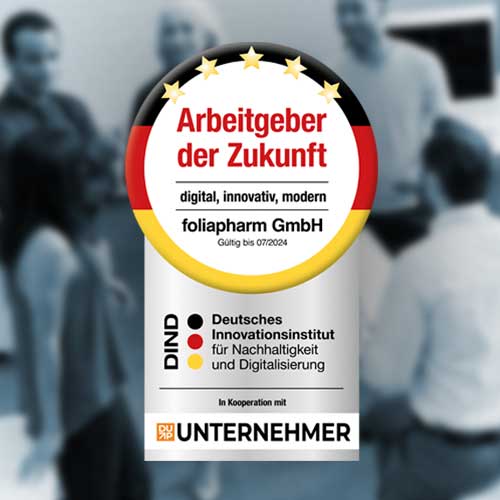 Arbeitgeber der Zukunft Siegel - Wasserspender von trinkForm®