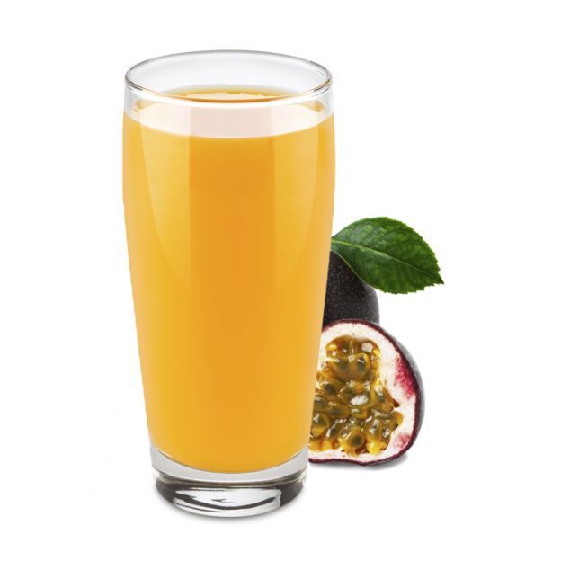 trinkForm® Instant MARACUJA Ein Glas trinkForm® Instant Maracuja-Getränk, voller Geschmack und Vitalität