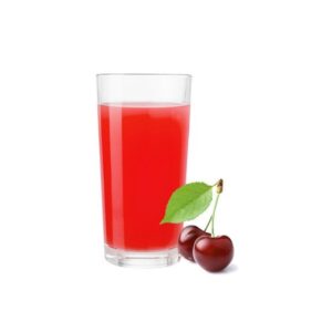 Ein Glas mit trinkForm® Light Kirschkonzentrat, angereichert mit dem Geschmack saftiger Kirschen, für ein fruchtintensives Trinkerlebnis