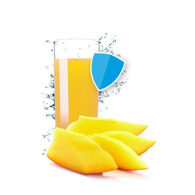 trinkForm® Konzentrat IMMUN MANGO Mango-Konzentrat für trinkForm® Getränkeautomaten mit frischen Wasserspritzern