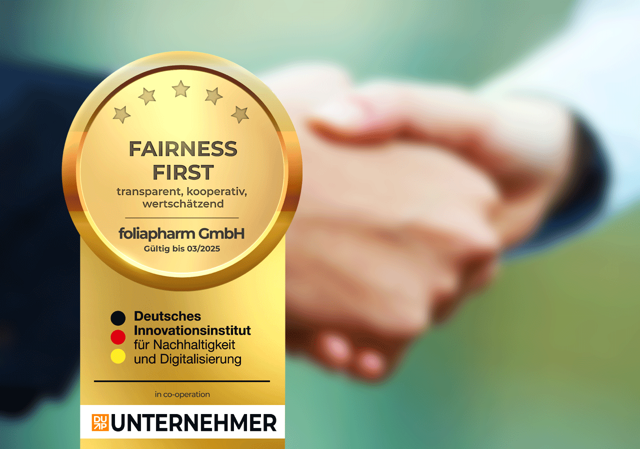 Auszeichnung Fairness First - Wasserspender von trinkForm®